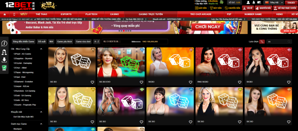 Sicbo 12bet Sicbo 12bet