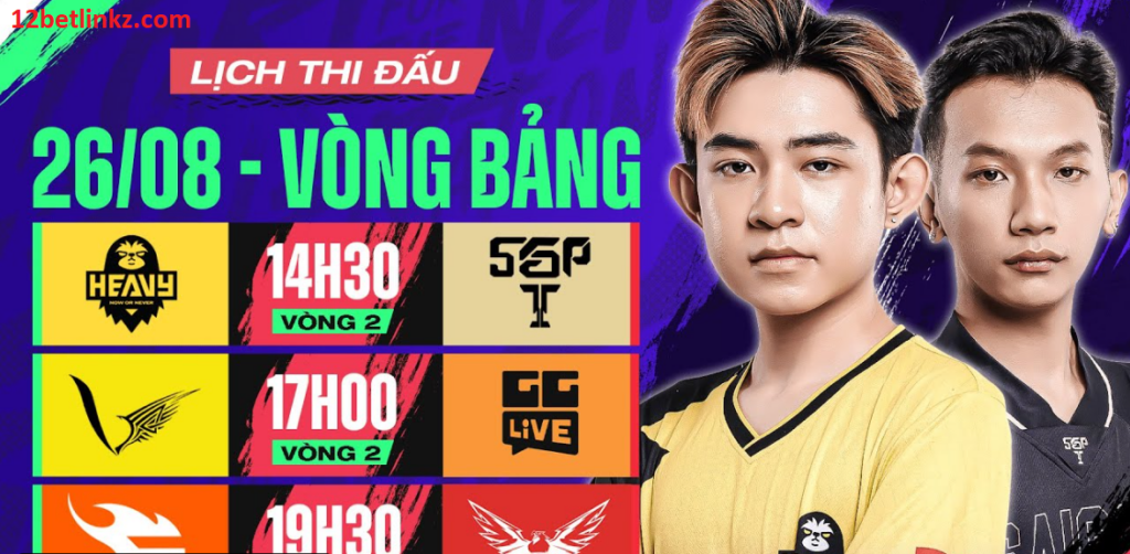 ĐTDV Mùa Đông 2023 Vòng Bảng ngày 26/08/2023