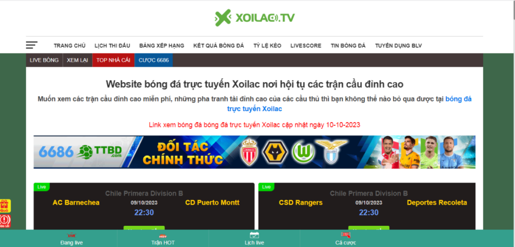 Giới thiệu đôi nét về nền tảng phát sóng trực tuyến Xoilac TV