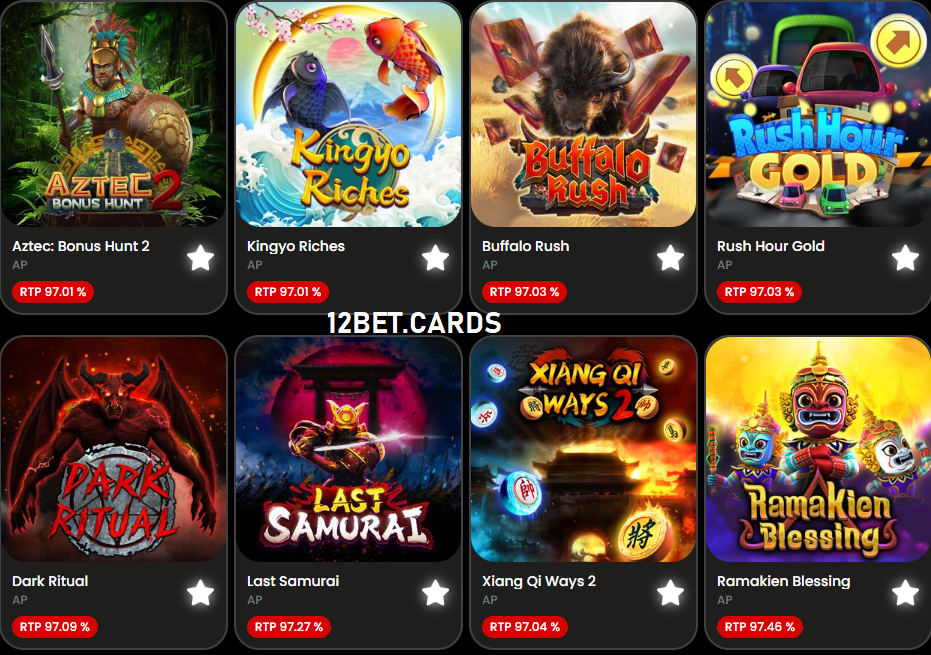 Trò chơi cá cược trực tuyến tại AdvantPlay 12bet Trò chơi cá cược trực tuyến tại AdvantPlay 12bet